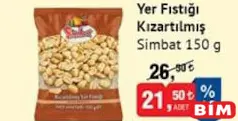 SİMBAT KIZARTILMIŞ YER FISTIĞI 150 G